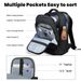 HK New Design Travel Men Large Business Backpack For Work Commute Oxford Waterproof Backpacks 17" Laptop Bags With USB_desvips.com