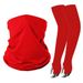 Cycling Face Mask Cycling Ice Silk Sleeves Sun Protection Neck Scarf Sun Shading Sweat Absorption Sports Sleeves Arm Guard Neck Protection Suit_desvips.com