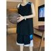Summer Ice Silk Sleeveless Vest Sports Suit For Men, Outfit, Fashionable Casual Fitness Two-piece Basketball Set_desvips.com