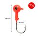 Shark Scavenger|5-piece Set Of Red Lead Head 3.5g-14g Lure Fishing Tackle High-carbon Fish Hooks_desvips.com