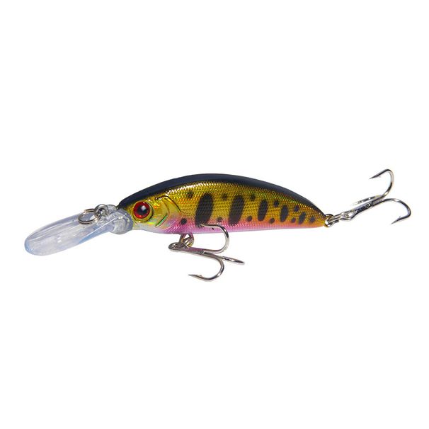Minnow Fishing Lure 70mm 6g Floating Hard Bait Wobbler Jig Bait Crankbait Carp Striped Bass Pesca Fishing Tackle SwimBait_desvips.com