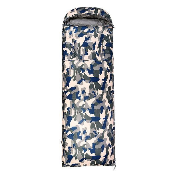Upgrade Down Sleeping Bag - Ultra-Lightweight Camo Outdoor Sleep Bag With Hand Access & Connectable Design For 4 Seasons_desvips.com