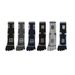 6 Pairs Man High Quality Cotton Sports Running Crew Fleece Toe Men Autumn Winter Warm Five Finger Socks_desvips.com
