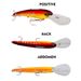 Long Tongue Big Minnow Floating Lure 20CM 43G Plastic Hard Boat Sea Lifelike Bait Fishing Gear_desvips.com