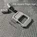 EDC Kife Lightweight Stailess Steel Attack Head Outdoor Tactical Gear Portable Self-Defese Tool Sigle Figer_desvips.com