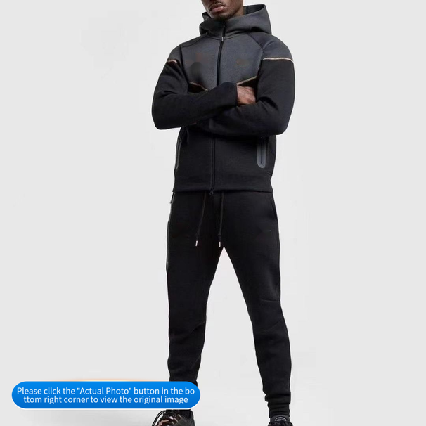 2025 Spring New Men's And Women's Hooded Breathable Color-Block Sports Jacket Overseas Collaboration 3748 Soccer Jerseys_desvips.com