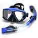Snorkeling With Snorkel And Nose Guard For Adults, One-Piece HD Waterproof Diving Mask Professional Set_desvips.com
