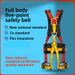Hexin European Style Full Body Five-Point Harness High-Altitude Work Exterior Wall Renovation Quick-Plug Safety Rope_desvips.com