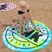Swimming Towels Swimming Rings (9 Popular Style Active Printing Anti Static Water Absorbing Quick Drying Swimming Microfiber Round Beach Towel_desvips.com