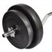 Curl Bar With Weight Plates - 30 Kg Total Weight - 120 Cm Length - Non-Slip Grips - Star-Shaped Screw Collars_desvips.com