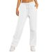 Size Enter European American Men's And Women's Solid Color Casual Loose Fleece-Lined Long Sweatpants_desvips.com