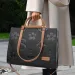 Guguo Free Shipping Designer Handbag Fashion 3D Emed Simple Large Capacity Commuter Women's Ultra-fine Fiber Leather_desvips.com