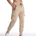 New Woven Sport Men's Fitness Trousers Multi-pocket Thin Loose Quick-Drying Stretchy Sweatpants Running Training Pants_desvips.com