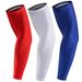 Sun Protection Cycling Leg Warmers Quick Drying Elastic Compression Sports Running Gear For Soccer Basketball Anti-Slip Knee Pads_desvips.com