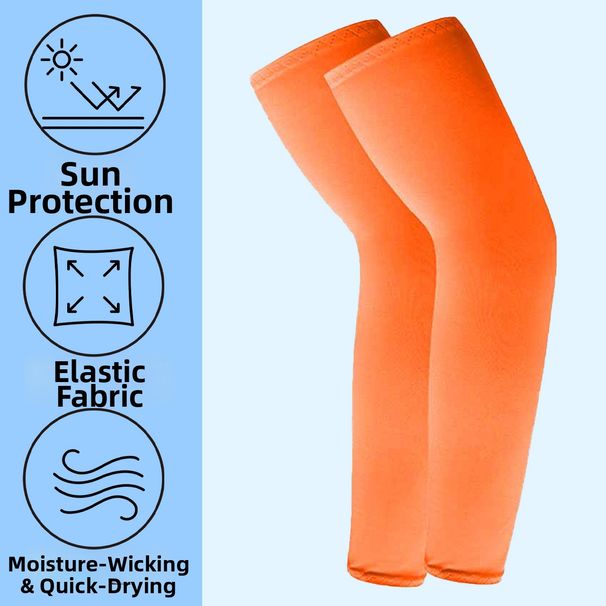 Sunscreen Arm Sleeves For Men And Women Ice Sleeves For Outdoor Cycling And Driving UV Protection Sports_desvips.com