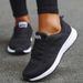 Flats Fashion Lightweight Lace Up Nurse Round Toe Sneakers Women Shoe Walking Shoes Woman Plus Size_desvips.com