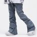 001 Gsousnow Ski Women Snowboard Slim Fit Warm Waterproof Suit Country Equipment Snow Pants Men_desvips.com