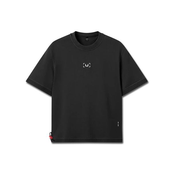Summer Men's Sports T-Shirt, American Style, Heavy-Duty, Large Size, Round Neck, Short-Sleeved, Sweat-Absorbent,_desvips.com