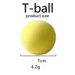 Professional Badminton Practice Tool: T-ball Hitting And Rebound Device, High-density Ball For Wall Training_desvips.com