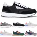 TREEPERI 6800 Suede Sneakers Unisex Designer Running Black White Beige Navy Grey Multi Color Red Fashion Outdoor Womens_desvips.com