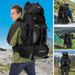90L Waterproof Hiking Backpack Trekking Bag Rucksack Large Capacity Travel Outdoor Sports Bags Camping Equipment Men_desvips.com