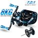 Magnetic Brake Lure Metal Water Drop 3+1BB 7.2:1 Reel For Black Sea Fishing_desvips.com