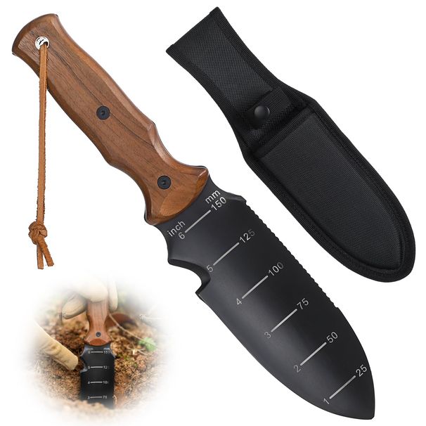 Hori Hori Garden Knife With EDC Sheath And Hanging Hole_desvips.com