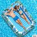 Inflatable Tanning Pool Adult Soaking Water Floating Bed Lawn Water Toy Luminous LED Water Sofa Sunshade Floating Bed_desvips.com