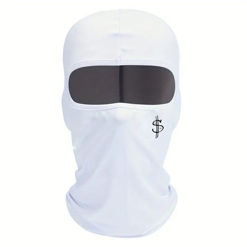 Fashion Printed Balaclava, Breathable Outdoor Cycling Face Mask, Sun Protection Full Head Cover_desvips.com