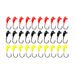 10-piece Set Of High-carbon Steel Fishing 1.5g/2.4cm Lure Lead Head Hooks, Single Hooks With Barbs_desvips.com