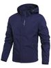 Men's Waterproof Rain Lightweight Outer Hooded Raincoat Hiking Windproof Jacket Climbing Outdoor Jackets_desvips.com
