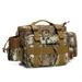 High-end Outdoor Multi-functional Satchel Gear Fishing Lure Camouflage Water-resistant Large Waist Bag_desvips.com