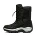 Winter Cross-border Oversized Outdoor Snow Boots, Mid Length Men's Boots_desvips.com
