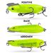 Integrated Steel Wire Long Casting Slow Pencil Half Rod Soft Rubber Flutter Sinking Lure Bass Chicken Crown Bait_desvips.com