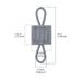 10pcs Molle Elastic Strap Tactical MOLLE System Webbing Retainer Attachment Accessories Fix Buckle For PPT Antenna_desvips.com