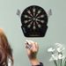 HOMCOM Electronic Dart Board Set – LED Score Display Auto Scoring 27 Games & 243 Variations 6 Darts & 24 Tips Sound Effects Supports 16 Players_desvips.com