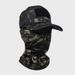 LazyZoom Camouflage With Face Shield Tactical Baseball Cap Outdoor Hiking Climbing Fishing Sun Protection Visor Sports Hat_desvips.com