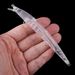 Chan’sHuang 20PCS Unpainted Blanks Bait 13cm 9.7G Floating Long Cast Rattle Minnow DIY Handmade Artificial Fishing Lure_desvips.com