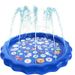 Kids Splash Pad Outdoor Water Play Mat For Summer Sprinkler Playground With 360° Spray Nozzles Non-Slip Garden Beach Water Game For Toddlers_desvips.com