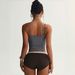 Women's Breathable V-Neck Yoga Tank Top – Backless Workout Shirt With Quick-Dry Fabric For Summer Fitness_desvips.com