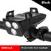 Bicycle Holder Cycling Front Phone Mount Power Bank Speaker Multi-in-One Bike Light_desvips.com