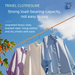 Travel Essential Business Trips Hotels: Portable Clothesline Indoor Outdoor Use, A Must-have For Hotels And Guesthouses_desvips.com