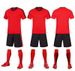 Men's Clothing suits men's professional competition training team uniforms printed breathable football clothes sportswear short sleeves_desvips.com