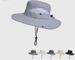 Spring And Summer Breathable Mesh Protection Wide-brimmed Sun , Outdoor Hiking Multi-purpose Sports Cowboy Fisherman_desvips.com