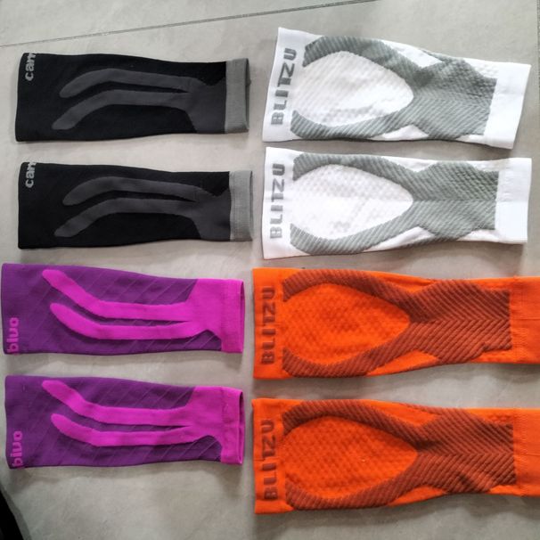 Sports Running Calf Compression Pressure Unisex Four Seasons Basketball Leg Guards Knee High Long Tube Sleeves Football_desvips.com