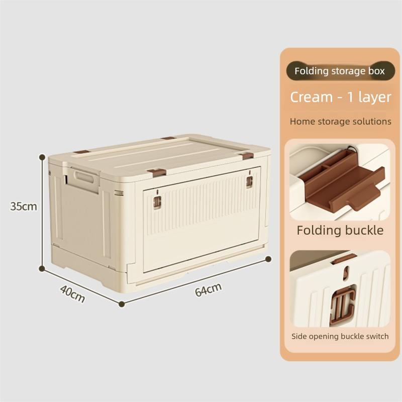 Outdoor Trunk Organizer Picnic Camping Foldable Large Capacity Storage Box_desvips.com