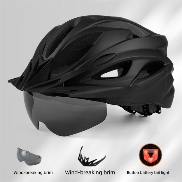 National Standard Professional Bicycle With Goggles Integrated Molded Cycling For Men And Women Mountain Road Bike_desvips.com