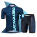 Merida Jersey Set Thin Slim Fit Top Outdoor Sun Protection Breathable Quick-Dry Cycling Shorts Unisex_desvips.com
