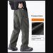 001 American Style Workwear Casual Men Straight Loose 2025 New Wide-Leg Outdoor Cargo Pants Autumn Winter Fleece-Lined_desvips.com