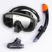 DEX Large-frame Goggles, Snorkeling-specific Diving Mask Set, Anti-fog Swimming Goggles Three-piece Set With Breathing_desvips.com